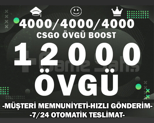 12000 ÖVGÜ CS2 YEŞİL GÜVEN FAKTÖRÜ