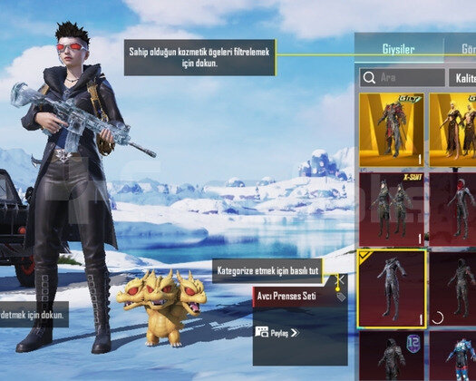 PUBG Mobile Premium Hesap | 2 X-Suit | Full Upgrad