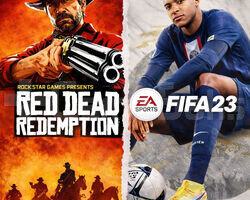 Fıfa 23 & Red Dead Redemptıon 2 | PS4 - PS5 destek