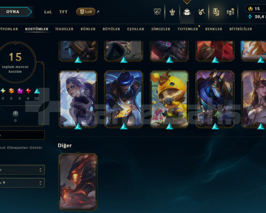 ELLE KASILMIŞ / GEÇEN SEZON ZÜMRÜT / RANKED HAZIR