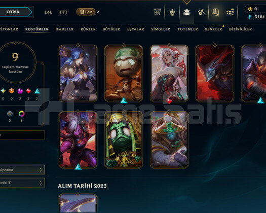 GEÇEN SEZON PLAT / 2021 KURULUM / UNRANKED