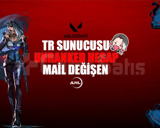 TR + UNRANKED + 5 MAÇ + MAİL DEĞİŞEN!
