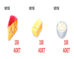 150 PEYNİR - 150 TEREYAĞI - 150 KREMA