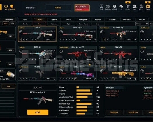 META SİLAHLAR FULL +7 QUANTUM SEVİYEYE ALDANMA!