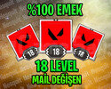 TR - 18 LEVEL - MAİL DEĞİŞEN - HESAPLAR!