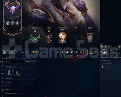 EUWEST 1025+ LvL - 6.350+ RP - 265+ Seçme Kostüm