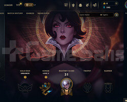 EUW Unranked | 4 Kostüm - 35 Hero | LoL Hesap