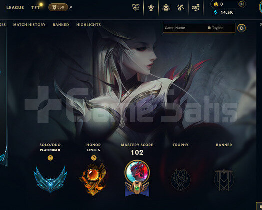 TR Plat 2 | 18 Kostüm - 14K Mö | LoL Hesap