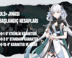 EU | UL3+ Jinhsi - Başlangıç Hesapları
