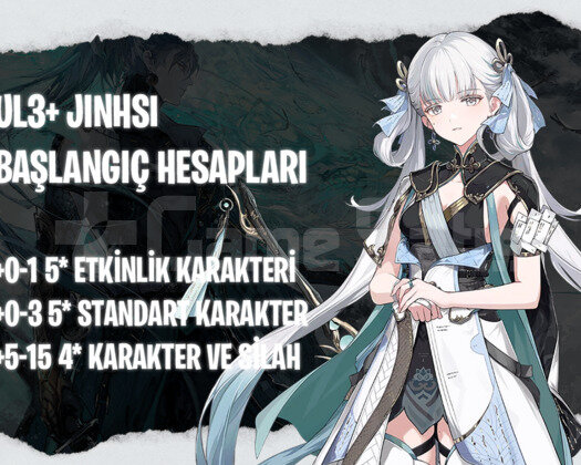 EU | UL3+ Jinhsi - Başlangıç Hesapları