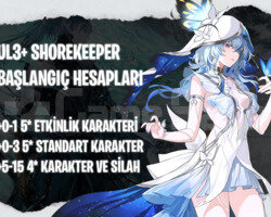 EU | UL3+ Shorekeeper - Başlangıç Hesapları