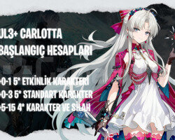 EU | UL3+ Carlotta - Başlangıç Hesapları