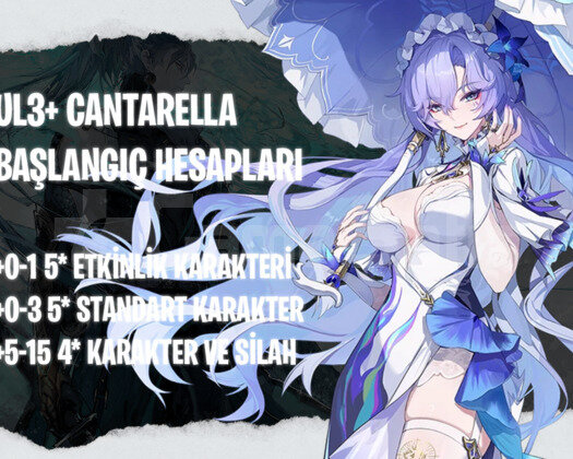 EU | UL3+ Cantarella - Başlangıç Hesapları