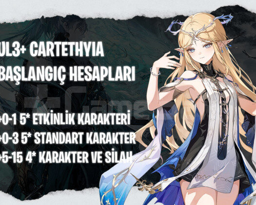 EU | UL3+ Cartethyia - Başlangıç Hesapları