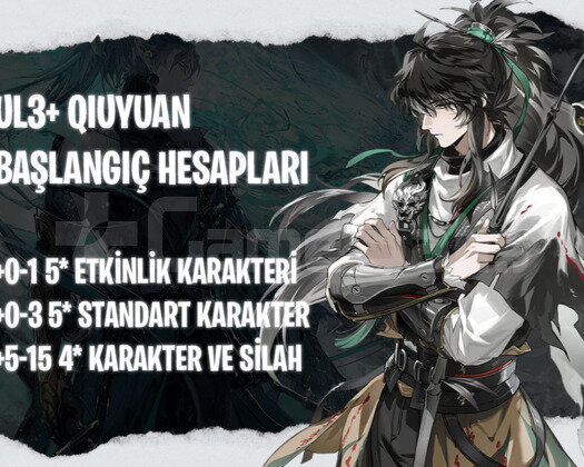 EU | UL3+ Qiuyuan - Başlangıç Hesapları