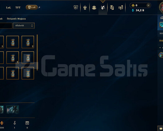 30 LVL BOL KOSTÜMLÜ UNRANKED HESAP HANDMADE!