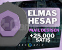 TR - ELMAS - MAİL DEĞİŞEN - +25,000 SATIŞ