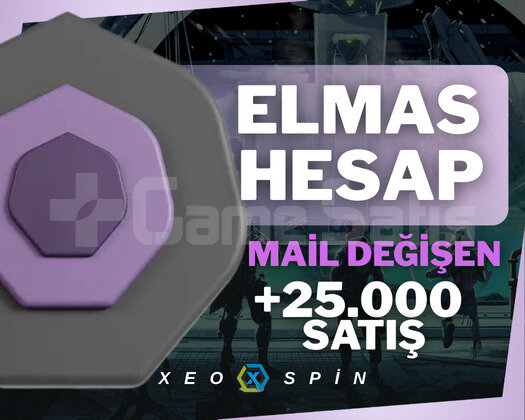 TR - ELMAS - MAİL DEĞİŞEN - +25,000 SATIŞ