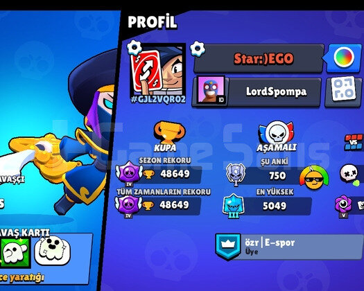 48K DOLU UYGUN FİYATLI BRAWL STARS