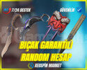 TR Bıçak Garantili Mail Değişen Random Hesap