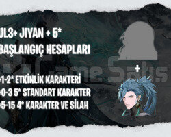 EU | UL3+ Jiyan + Seçtiğiniz 5* Karakter