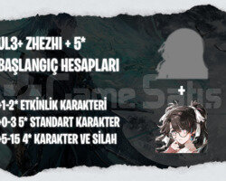 EU | UL3+ Zhezhi + Seçtiğiniz 5* Karakter