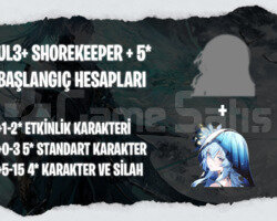 EU | UL3+ Shorekeeper + Seçtiğiniz 5* Karakter