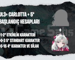 EU | UL3+ Carlotta + Seçtiğiniz 5* Karakter