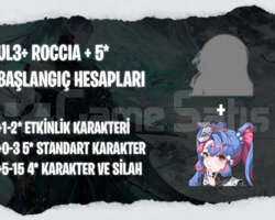 EU | UL3+ Roccia + Seçtiğiniz 5* Karakter