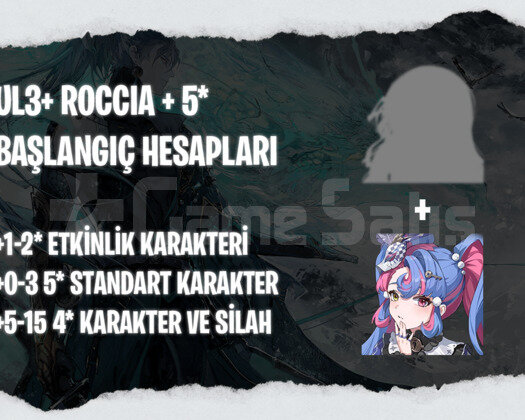 EU | UL3+ Roccia + Seçtiğiniz 5* Karakter