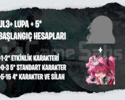 EU | UL3+ Lupa + Seçtiğiniz 5* Karakter