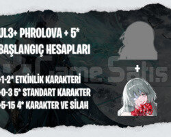 EU | UL3+ Phrolova + Seçtiğiniz 5* Karakter