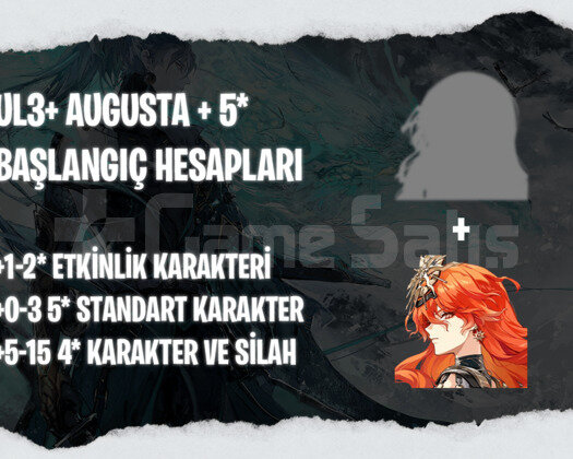 EU | UL3+ Augusta + Seçtiğiniz 5* Karakter