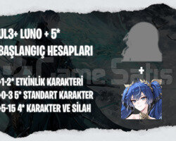 EU | UL3+ Luno + Seçtiğiniz 5* Karakter