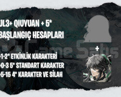 EU | UL3+ Qiuyuan + Seçtiğiniz 5* Karakter