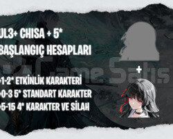 EU | UL3+ Chisa + Seçtiğiniz 5* Karakter