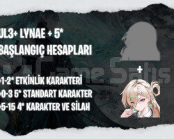 EU | UL3+ Lynae + Seçtiğiniz 5* Karakter