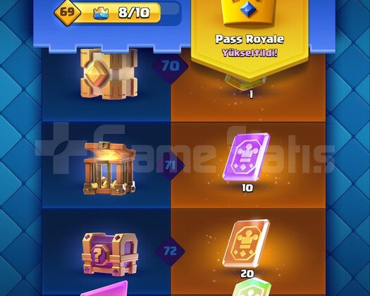 CLASH ROYALE PASS AÇIK 6300 KUPA !!