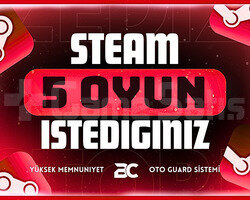 İstediğiniz 5 Oyun + Garanti