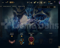 EUW Bronz 1 | 4 Kostüm - 52 Hero | Ranked Ready