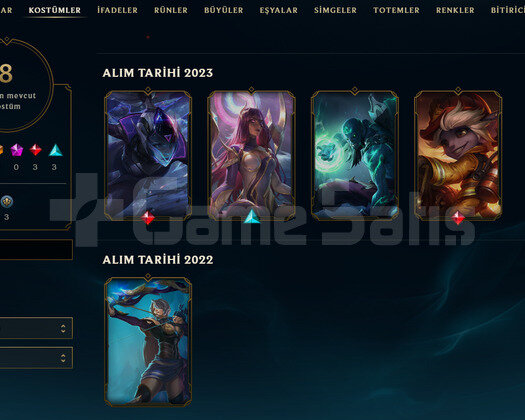 EUW Bronz 3 | 8 Kostüm - 54 Hero | LoL