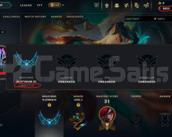 EUW SADECE 5 WİN İLE PLATİN 3 +38/-12LP ACC! 8K MÖ