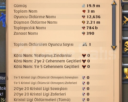 Albion Online Avrupa Gather Hesap