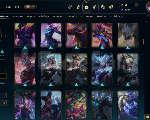 EUW / 435 LEVEL / 196 SKİN /+MAİL /+10.000 SATIŞ