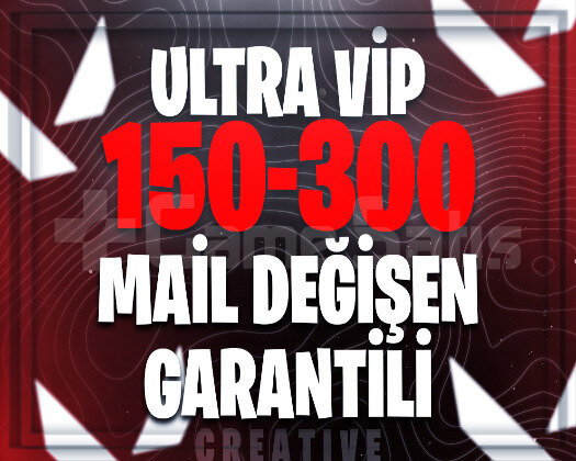 ULTRA VIP | 150-300 SKİN MAİL DEĞİŞEN + GARANTİ