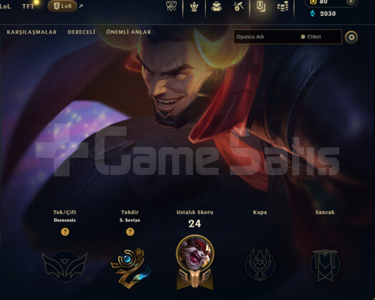 2021 KURULUM / KALİTELİ KOSTÜMLER / UNRANKED