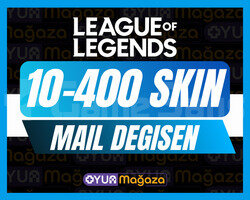 U VIP | 10-400 SKIN MAİL DEĞİŞEN RANDOM HESAP