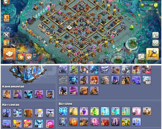 TH18COC |  ÖZEL EJDERHA HEYKELİ | NADİR HESAP