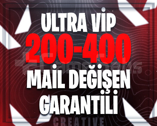 ULTRA VIP | 200-400 SKİN MAİL DEĞİŞEN + GARANTİ