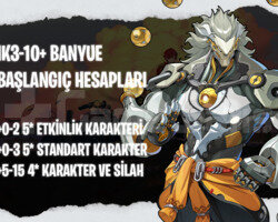 EU | IK3+ Banyue - Başlangıç Hesapları